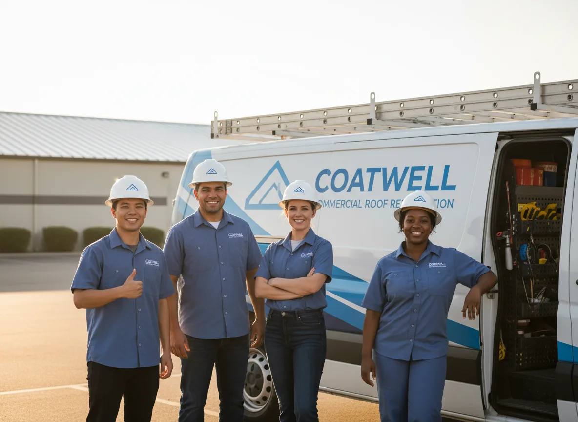 Commercial roof coating company in New Holstein, WI